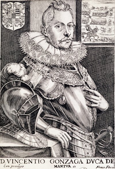 Porträt von Vincent Gonzague, Herzog von Mantua von Unknown artist