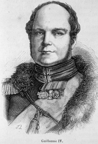 Porträt von William IV (1765-1837), König von England und Irland von Unknown artist