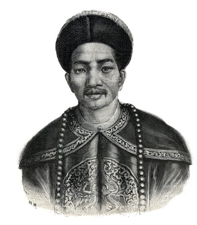 Porträt des Kaisers von Japan, Mutsuhito (Meiji Tenno) von Unknown artist