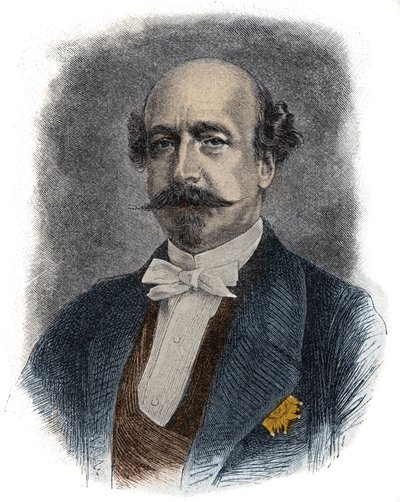Porträt des französischen Finanziers und Politikers Charles de Morny, genannt Comte de Morny (oder Herzog) (1811-1865), Halbbruder von Napoleon III. von Unknown artist