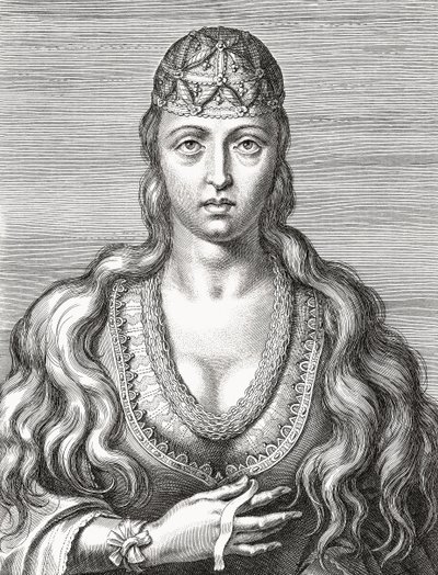 Prinzessin Johanna von Portugal. Joana. Porträt. von Unknown artist