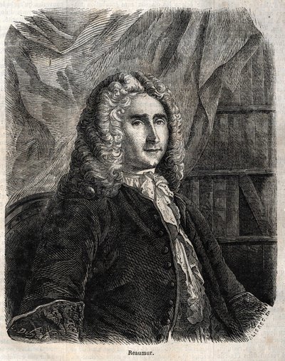 René Antoine Ferchault de Réaumur. Physiker und Naturforscher, Franzose 1683-1757 von Unknown artist