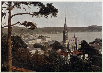 Rio de Janeiro, Blick auf den Morne de Gloria, späte 19. Jahrhundert von Unknown artist