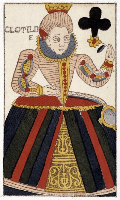 Heilige Clothilde Königin aller Franken. - Heilige Clothilde von Unknown artist