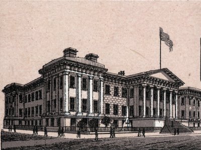 San Francisco, USA: Blick auf die United States Branch Mint von Unknown artist