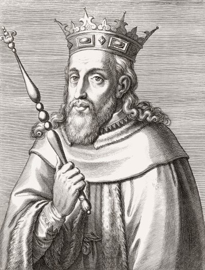 Sancho II, König von Portugal. Porträt. von Unknown artist