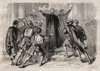 Der Anabaptist erkannte Johann von Leiden von Unknown