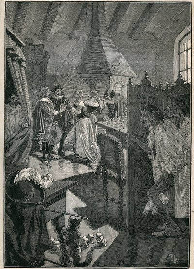 Die Kunst des Glases: die Glasmacher. Gravur von 1885 in „Les arts et métiers illustrés“ von Adolphe Bitard. von Unknown artist