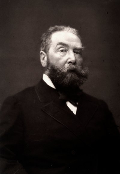 Der Künstler Henri-Julien Dumont fotografiert anlässlich des Pariser Salons 1881 von Unknown