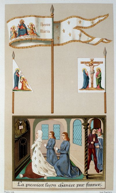 Die Insignien von Jeanne d