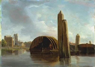 Ein Blick auf Lambeth von Unknown artist
