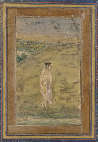 Ein Mädchen am Wasser von Unknown artist
