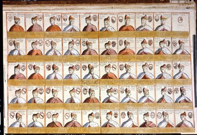 Alle Dogen von Venedig bis 1501. Bibl. Marciana. Venedig von Unknown artist
