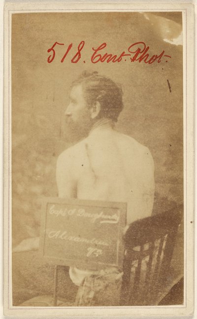 Kapitän Dougherty, Alexandria, Va., Bürgerkriegsopfer von Unknown artist