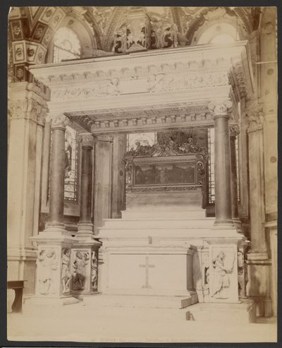 Genua, San Lorenzo, Sarkophag des Heiligen Johannes von Unknown artist