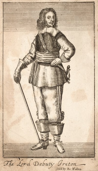 Henry Ireton, Lord Deputy von Irland von Unknown artist