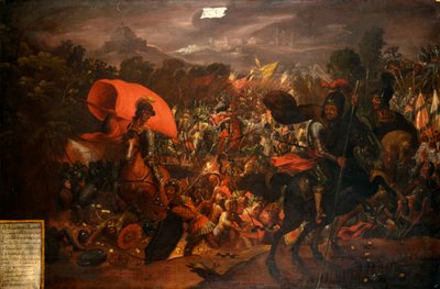 Hernan Cortes flieht aus der aztekischen Hauptstadt von Unknown artist