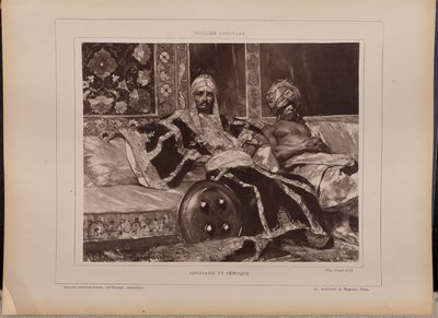 Janitschar und Eunuch von Unknown artist