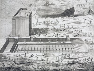 Marine, Baustelle in 