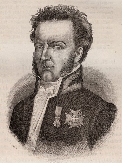 Martial de Guernon-Ranville, französischer Magistrat und Politiker (1787-1866) von Unknown artist