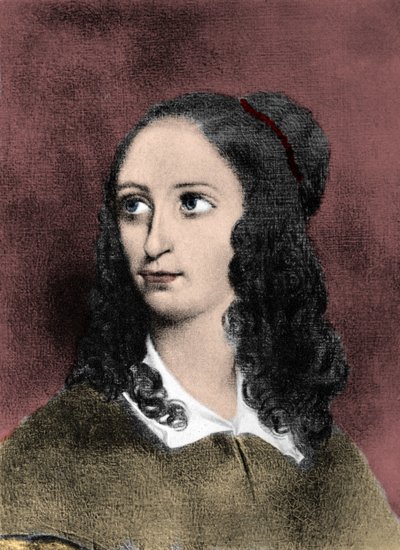 Porträt von Flora Tristan, französische Politikerin (1803-1844) von Unknown artist
