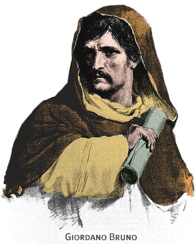 Porträt von Giordano Bruno (1548-1600) von Unknown artist