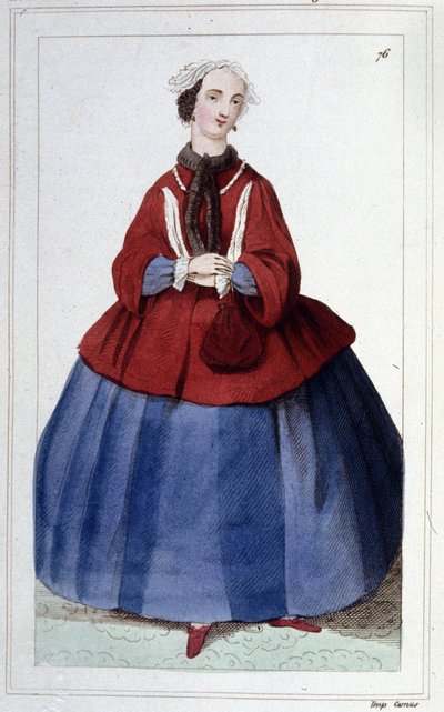 Porträt von Marguerite de LUSSAN, französische Schriftstellerin (1682-1758). von Unknown artist