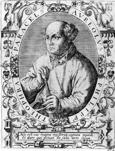 Porträt von Philippus Aureolus Theophrastus Bombastus von Hohenheim Paracelsus von Unknown artist