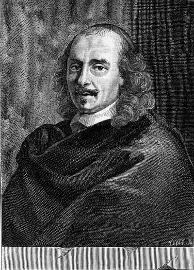 Porträt von Pierre Corneille (1606 - 1684) von Unknown artist