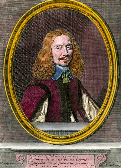 Porträt von Vincent Car (1597-1648), französischer Schriftsteller von Unknown artist
