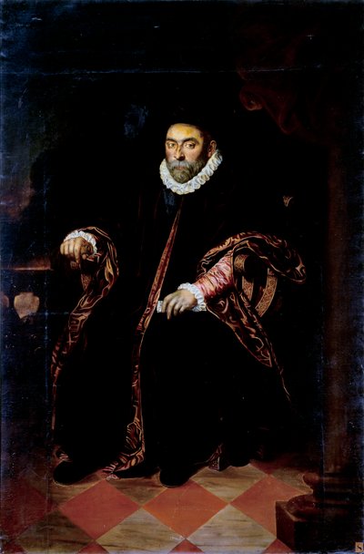 Porträt des Dogen von Genua Prospero Centurione Fattinanti (ca. 1510-1581) von Unknown artist