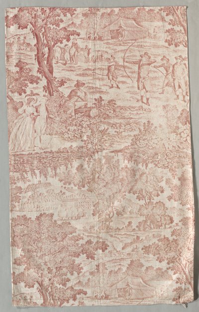 Bedruckter Baumwollstoff von Unknown artist