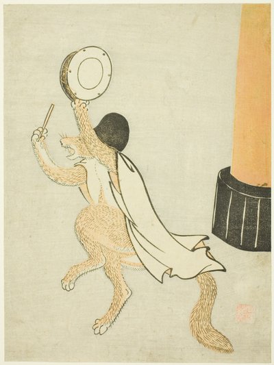 Der tanzende Fuchs von Unknown artist