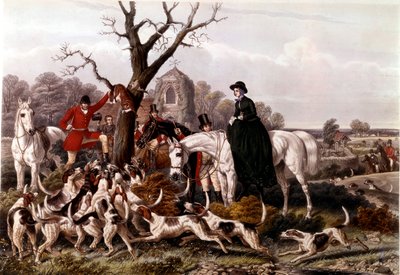 Die Fuchsjagd von Unknown artist