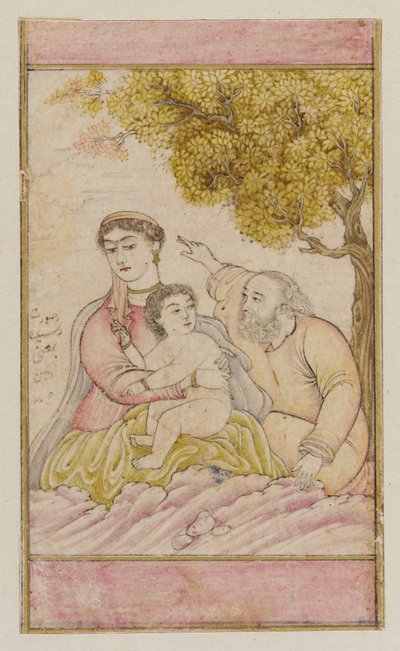 Die Heilige Familie (nach einem europäischen Entwurf) von Unknown artist
