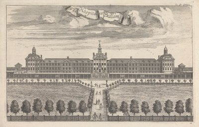 Das Krankenhaus namens Bedlam von Unknown artist