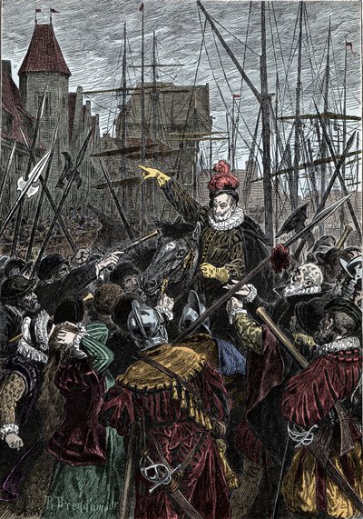 Der Prinz von Oranien in Toulouse von Unknown artist