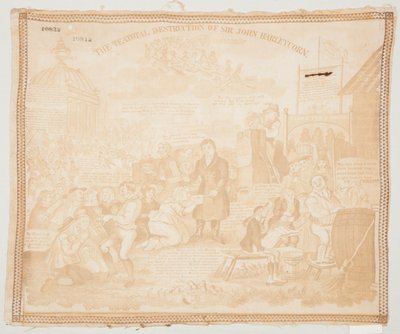 Die totale Zerstörung von Sir John Barleycorn von Unknown artist
