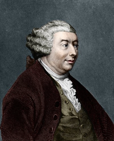 Porträt von David Hume. Schottischer Philosoph (1711-1776). von Unknown artist