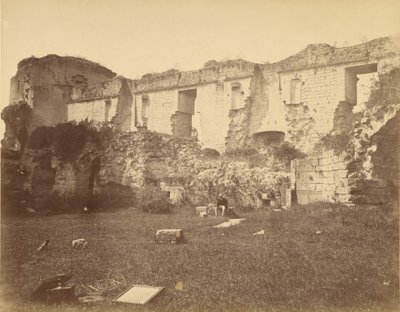 Ruinen des Château de Coucy von Unknown artist/maker