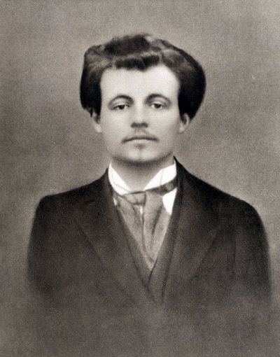 Alfred Jarry, um 1900 von Unknown photographer