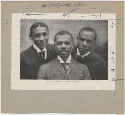 Cole, Johnson und Johnson von Unknown photographer