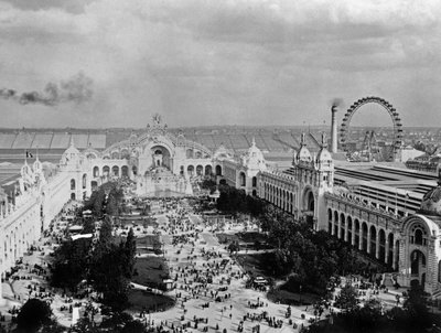 Riesenrad, Pariser Weltausstellung von Unknown photographer