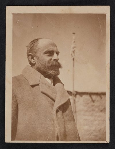 Francis Younghusband in Tibet von Unknown photographer