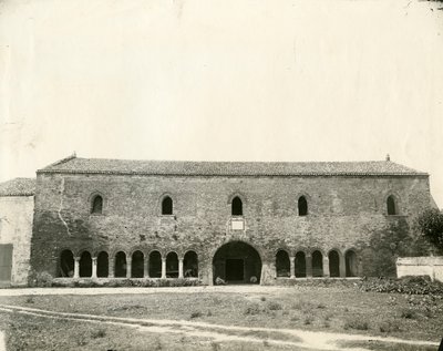 Palazzo della Ragione, Abtei Pomposa, Emilia-Romagna, Italien, ca. 1890 von Unknown photographer