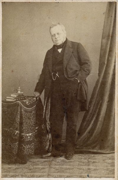 Porträt von Graf Camillo Benso von Cavour (1810-61) - circa 1855 von Unknown photographer
