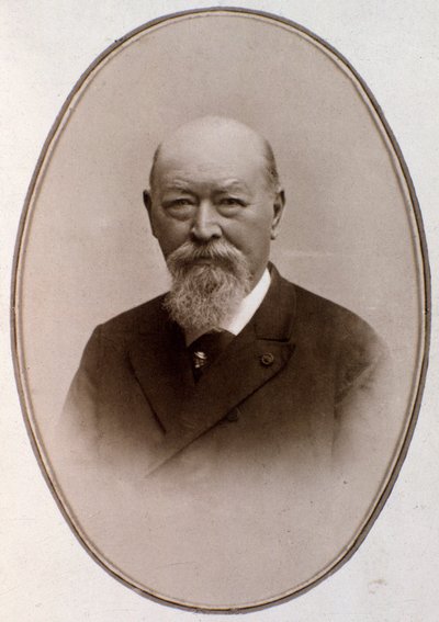 Porträt von Franz von Suppé (s/w Foto) von Unknown photographer
