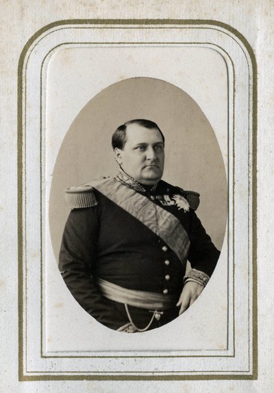 Porträt von Napoleon Jerome (Napoleon-Jerome) Bonaparte (1822-1891) von Unknown photographer