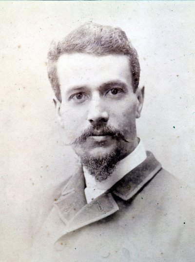 Porträt von Savorgnan de Brazza (1852 - 1905) von Unknown photographer