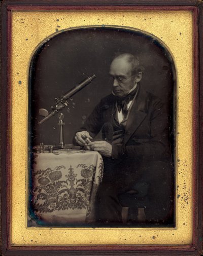 Porträt eines Wissenschaftlers, ca. 1840 von Unknown photographer